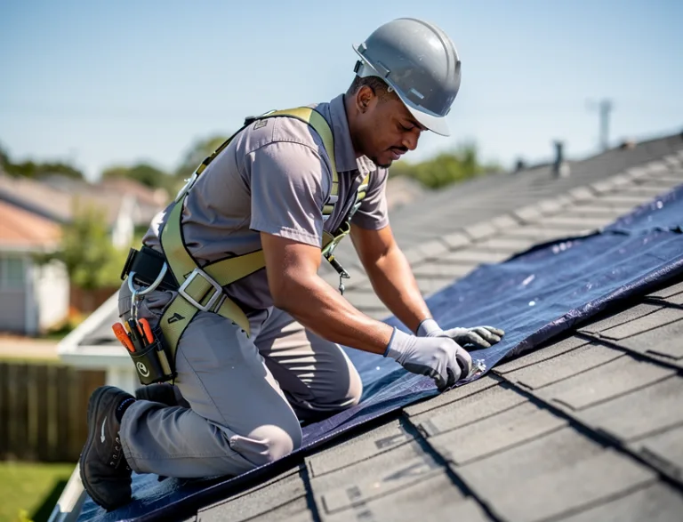 Roof Tarping service in Tamworth